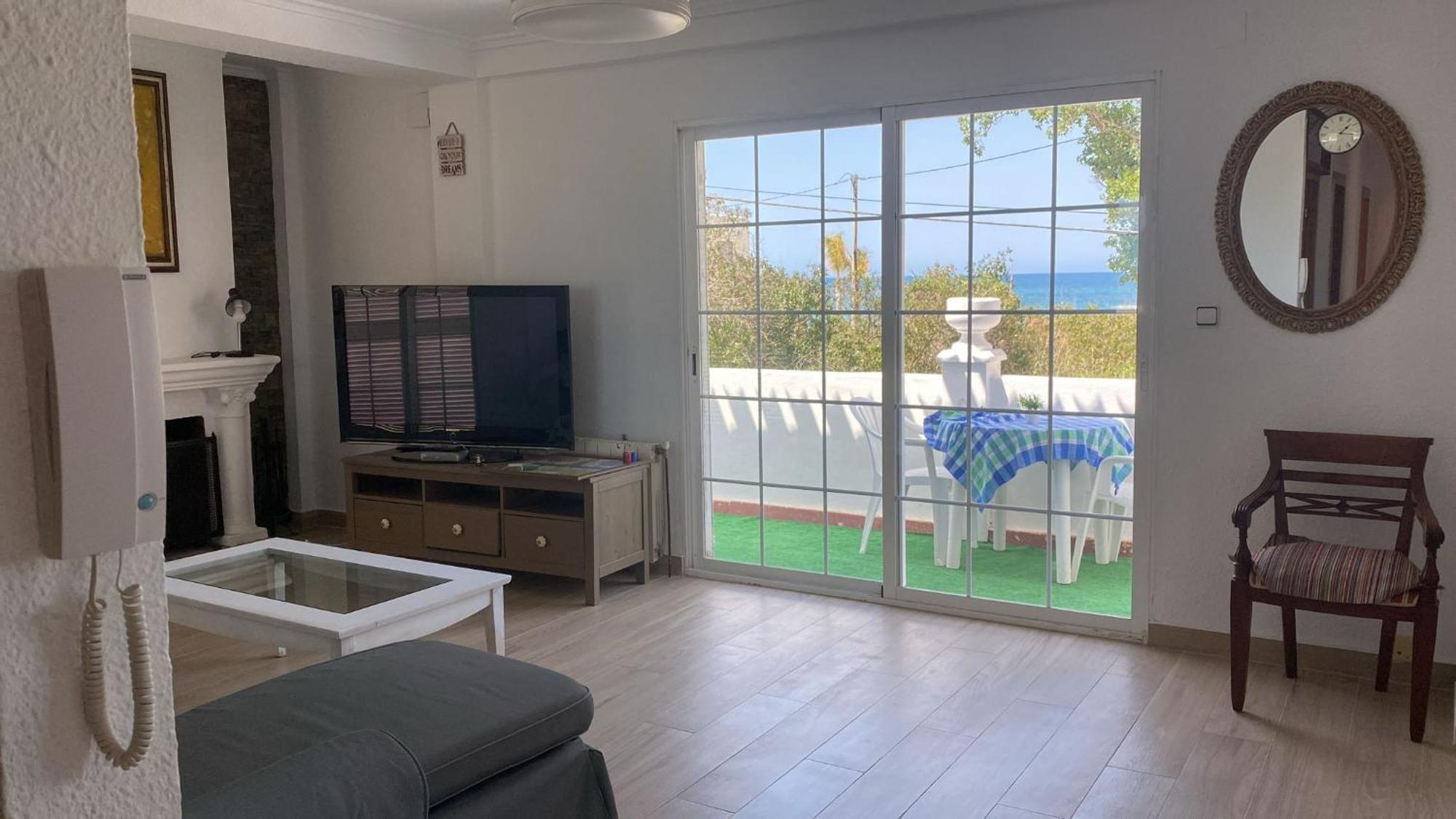 Chalet Denia Playa Primera Linea Extérieur photo